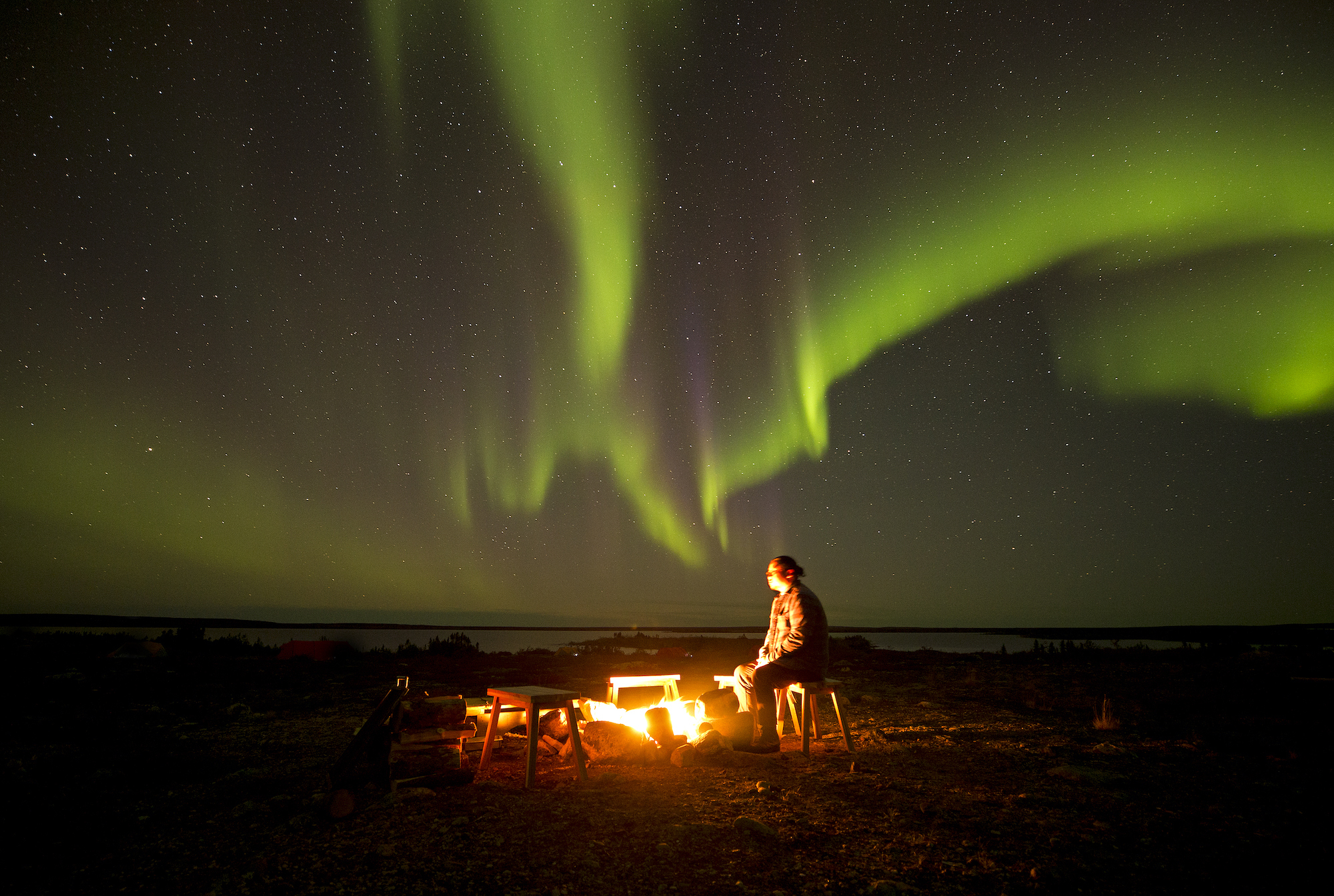 Aurora borealis viewing weber arctic